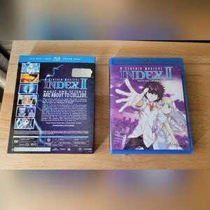 A Certain Magical Index II: Season Two Blu-Ray & DVD Anime & Manga Like New